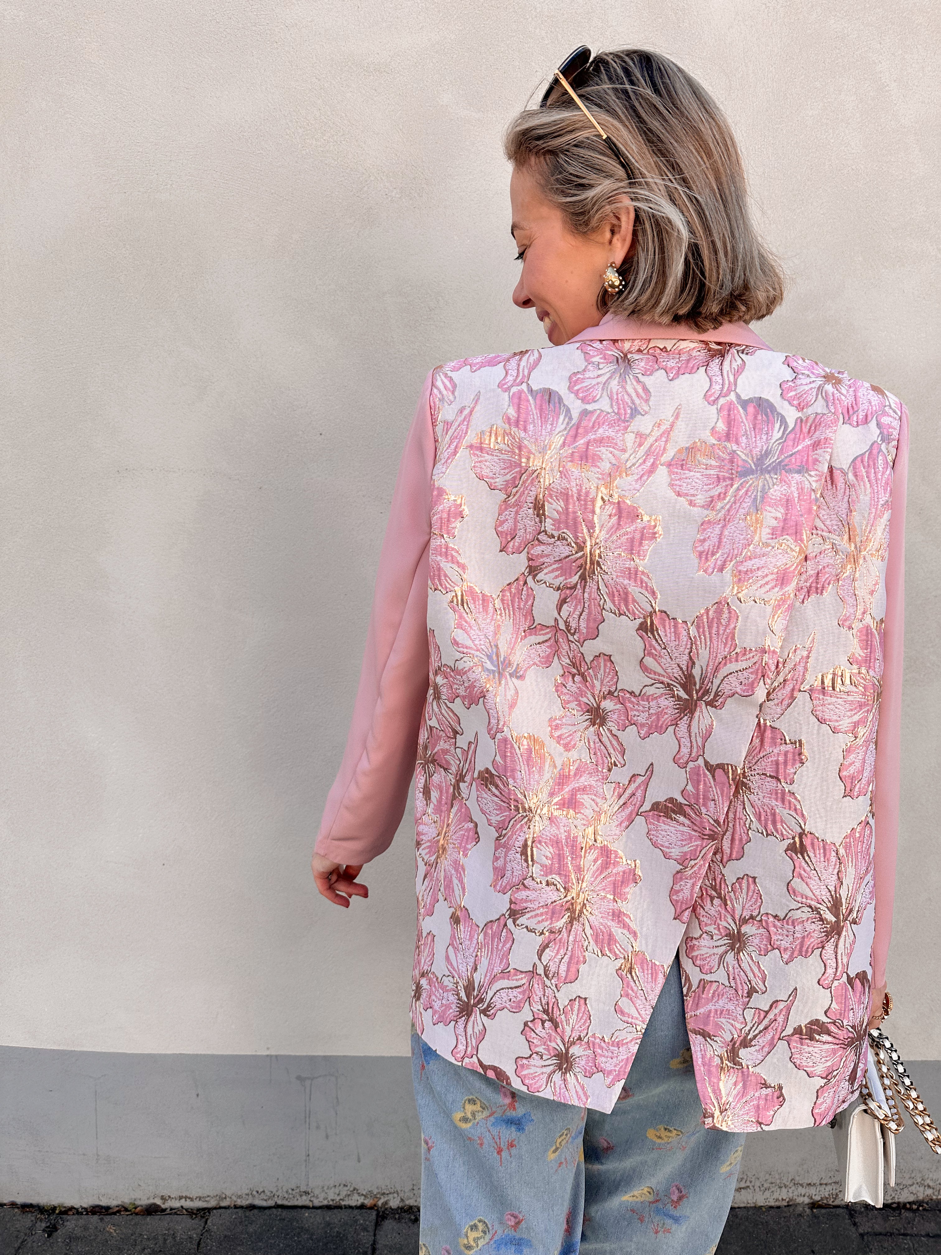 Maysa blazer roze