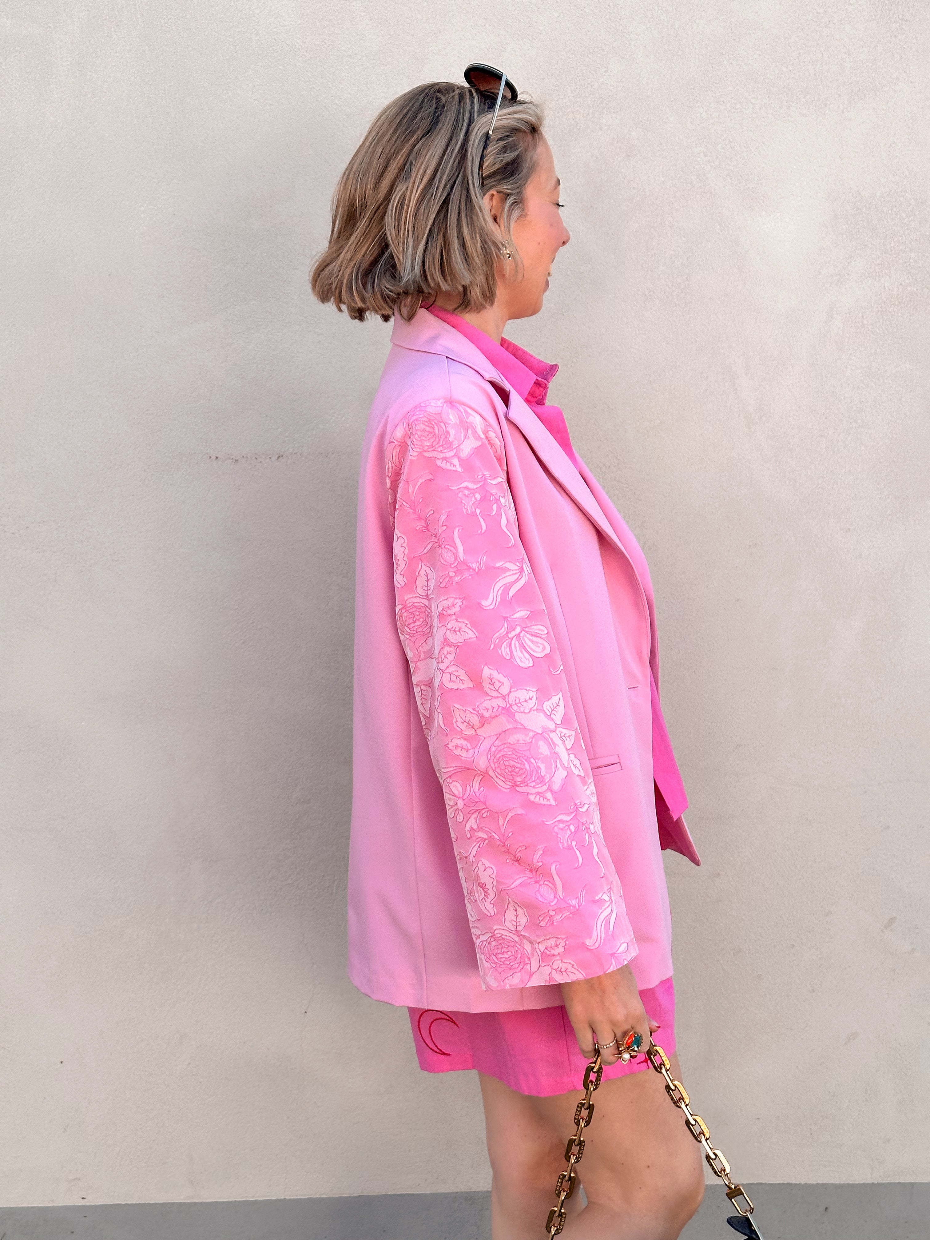 Manou blazer roze