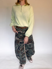 Anke broek legerprint