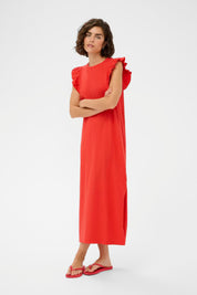 Babba T-shirt jurk rood