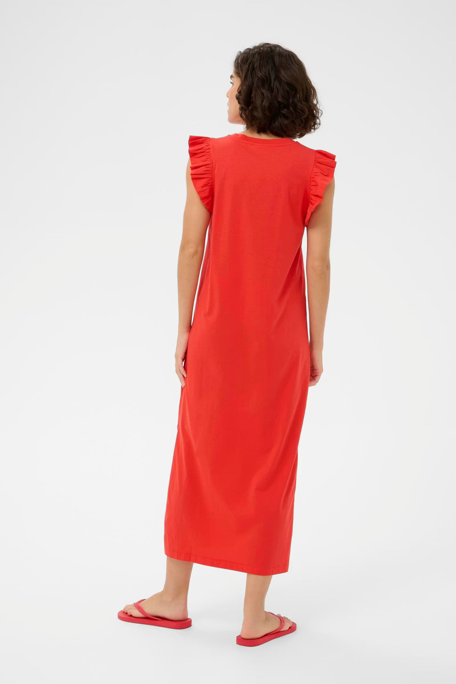 Babba T-shirt jurk rood