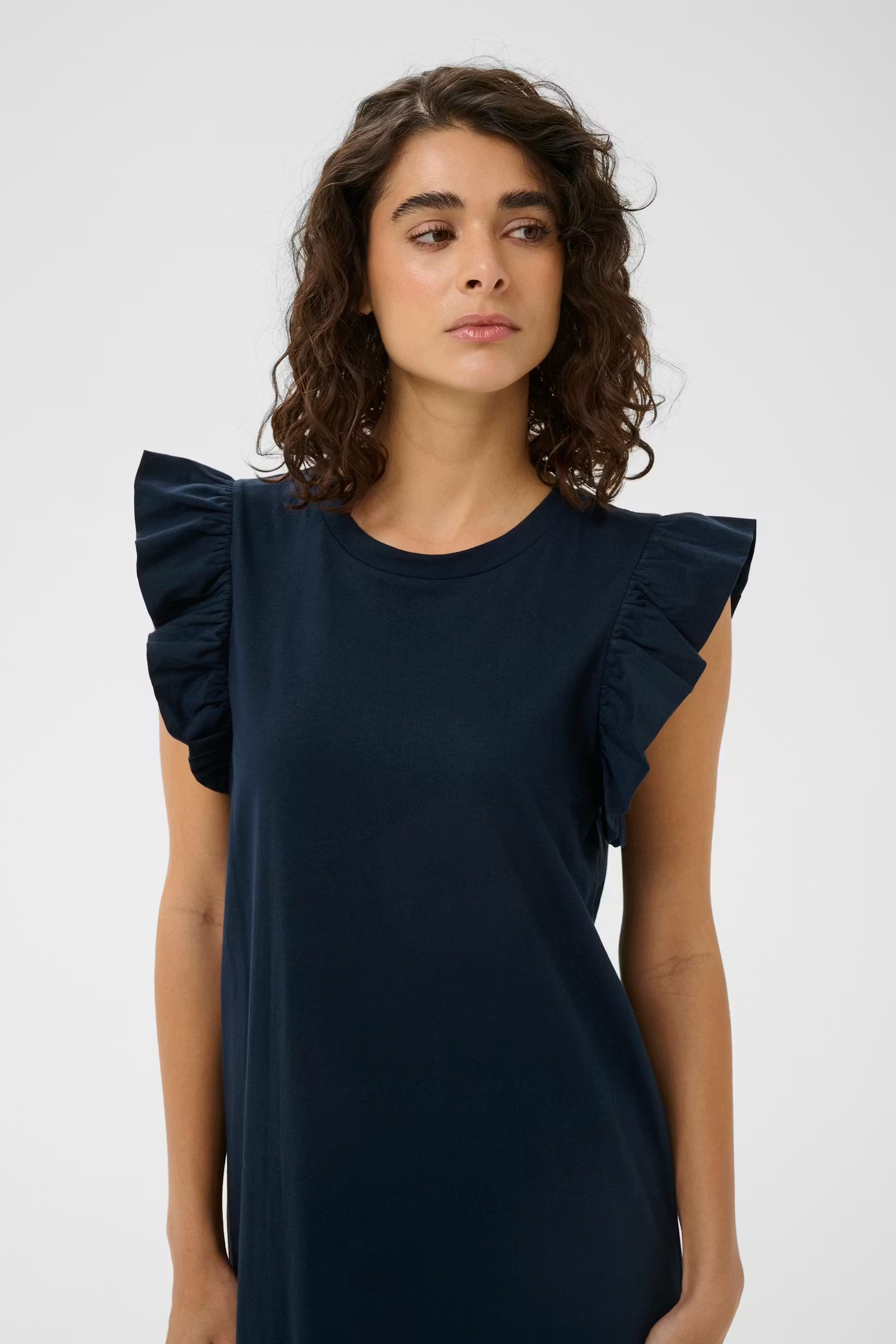 Babba T-shirt jurk blauw