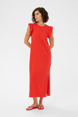 Babba T-shirt jurk rood