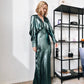 Laurine jurk metallic