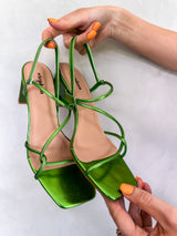 Grana sandalen groen