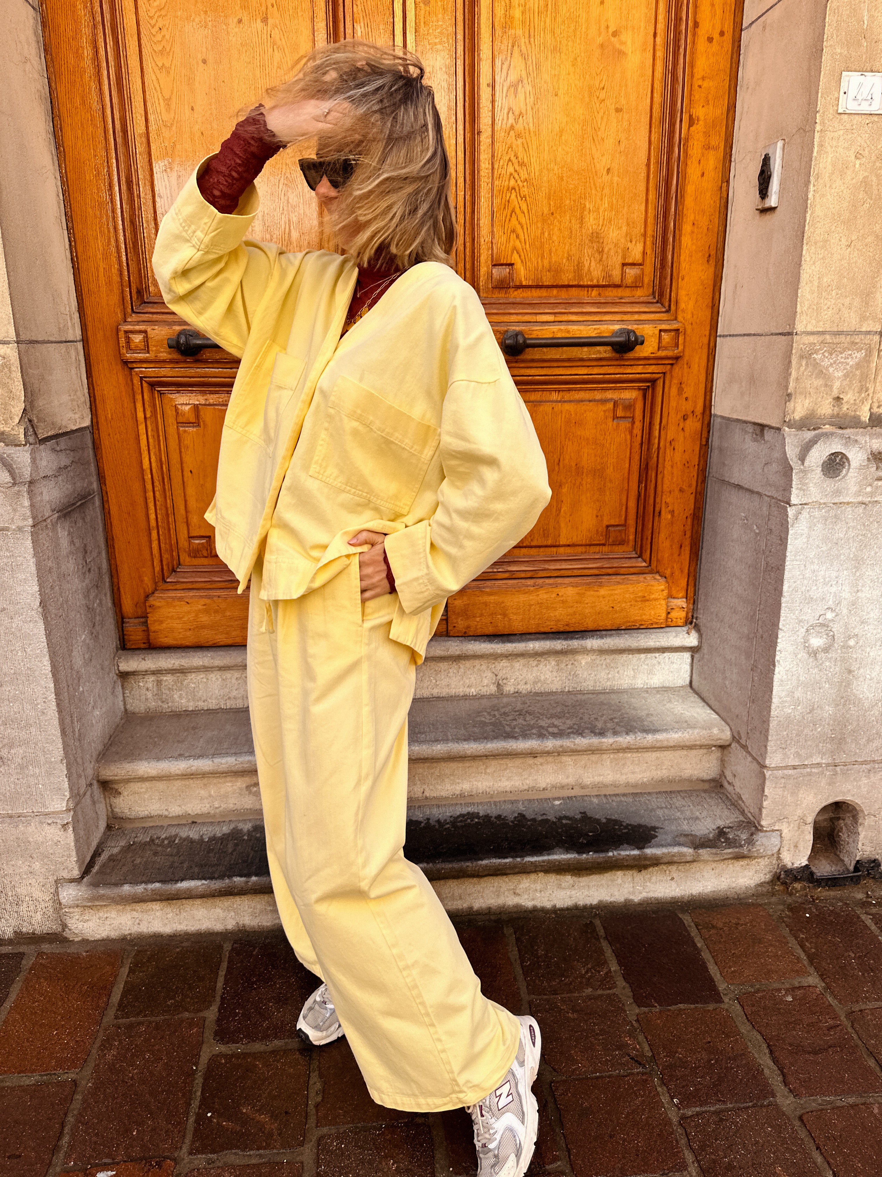 Léa blouse butteryellow
