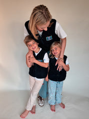 Sienna navy bodywarmer kids