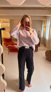 Colourful rebel track pants blauw