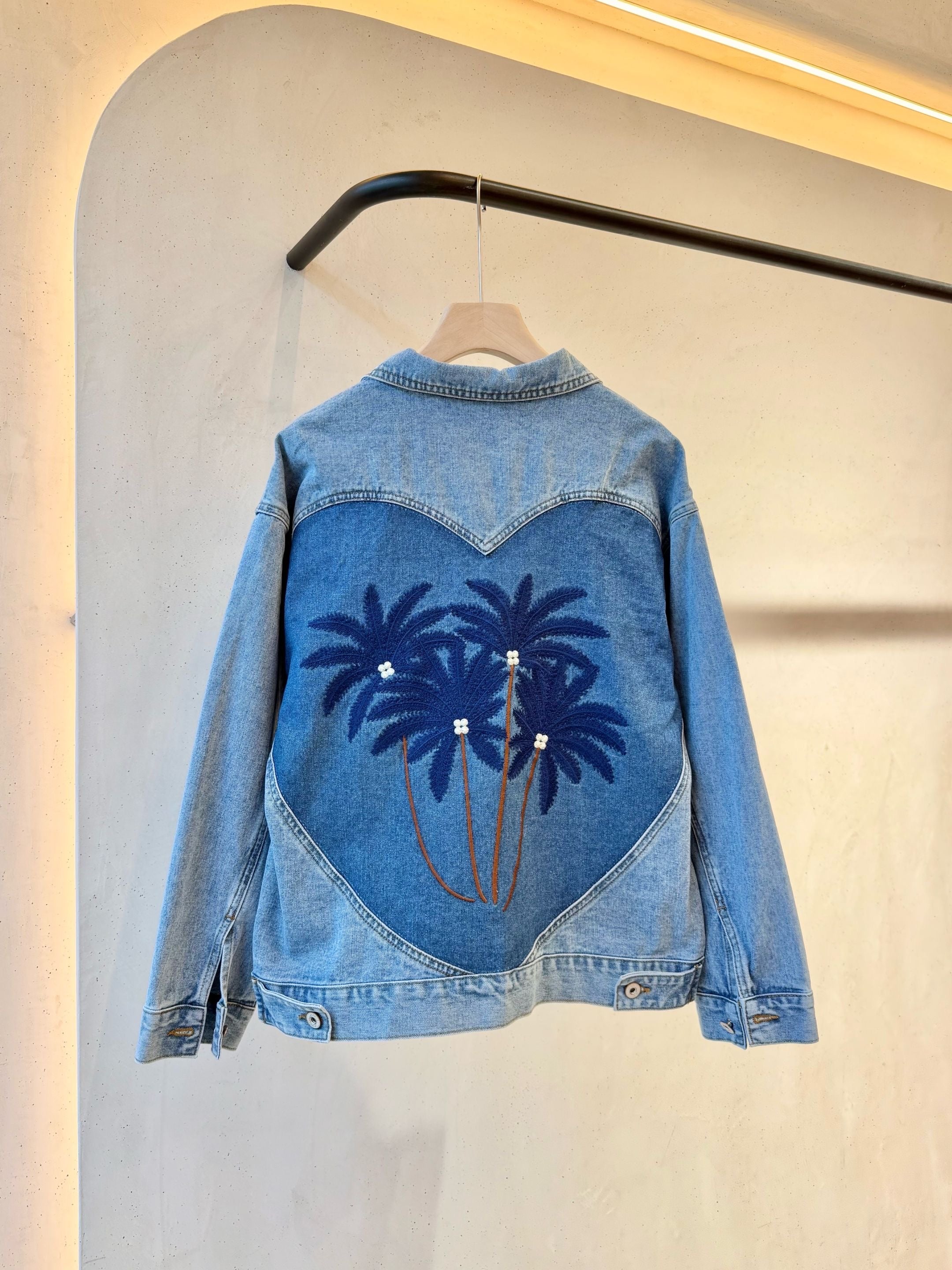 Lily jeansjas heart palmtree