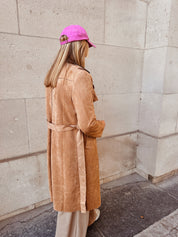 Laure jas suède beige
