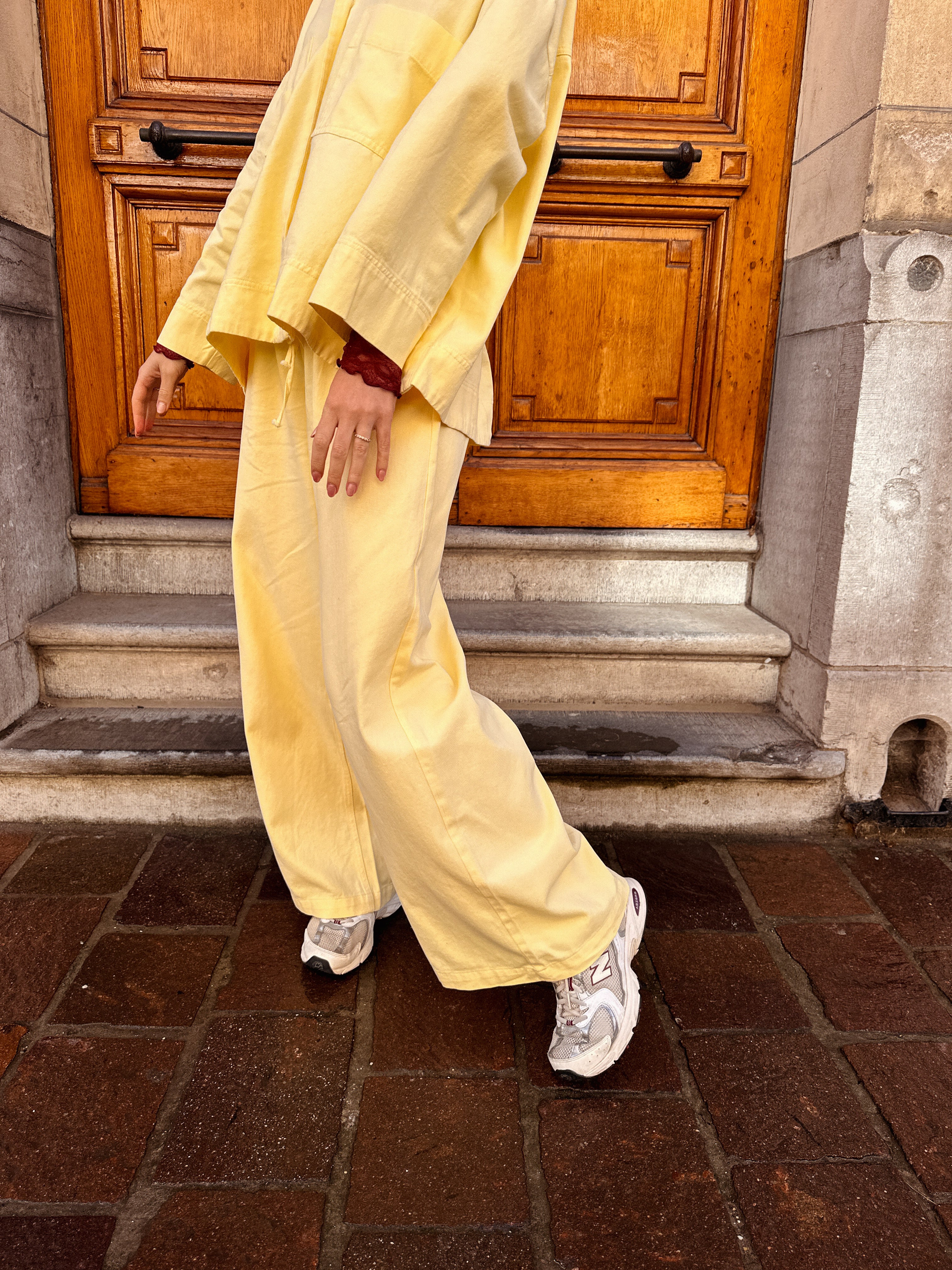 Léa broek butteryellow
