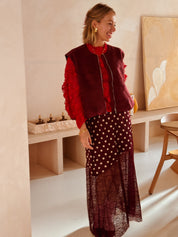 Zoé rok Bordeaux polka