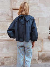 Elise blouse donkerblauw
