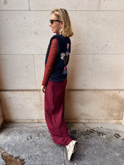 Mila donker rode broek