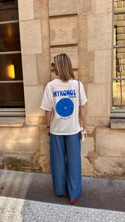 Mykonos t-shirt wit