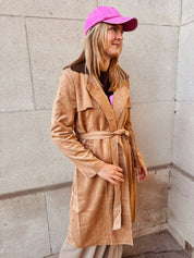 Laure jas suède beige