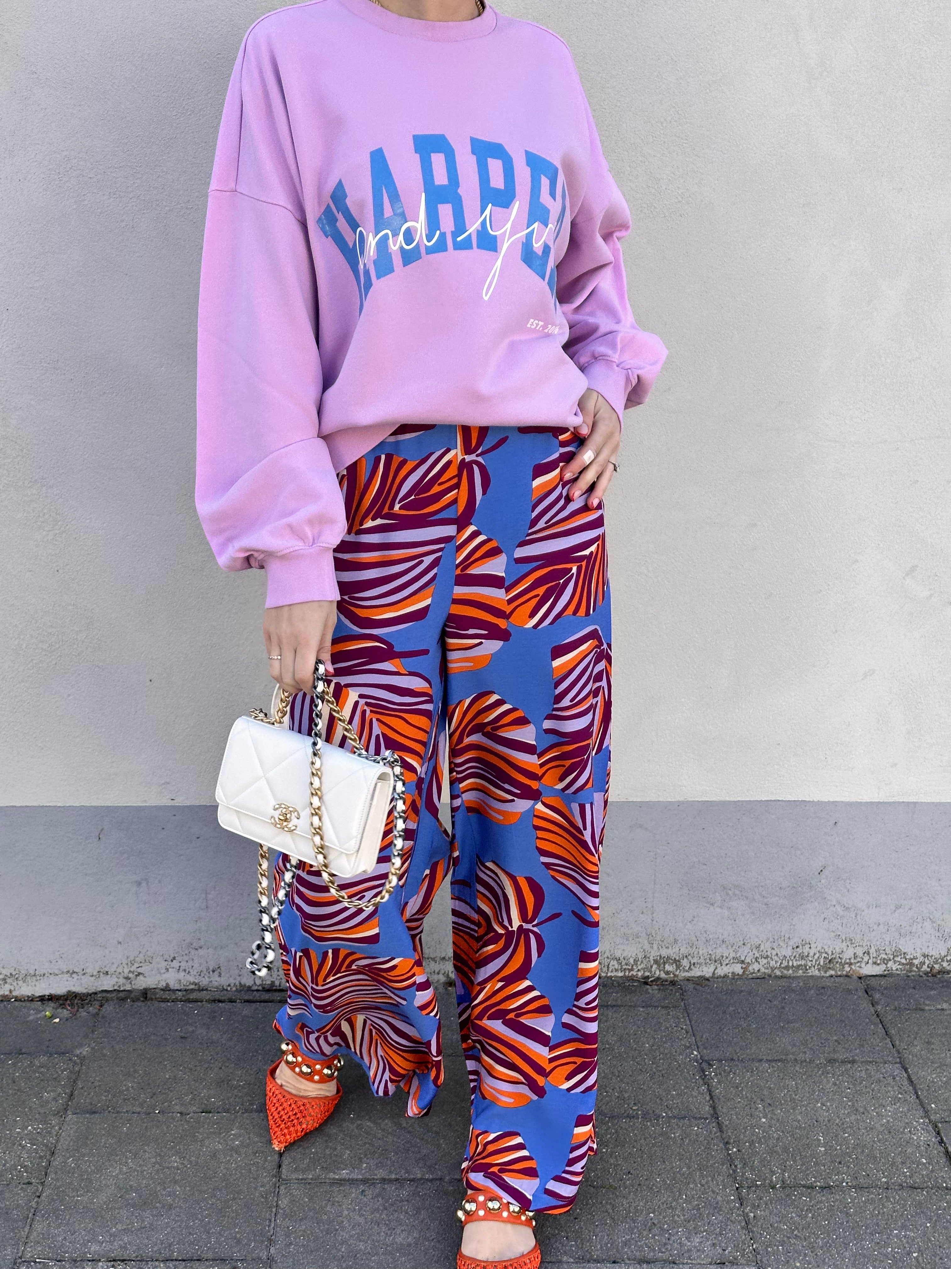 Emmy broek gebloemd