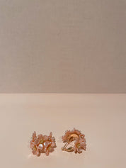 Mila oorbellen gebloemd