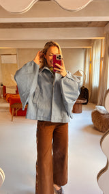 Aria jeansjas blauw