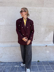 Romy blazer Bordeaux