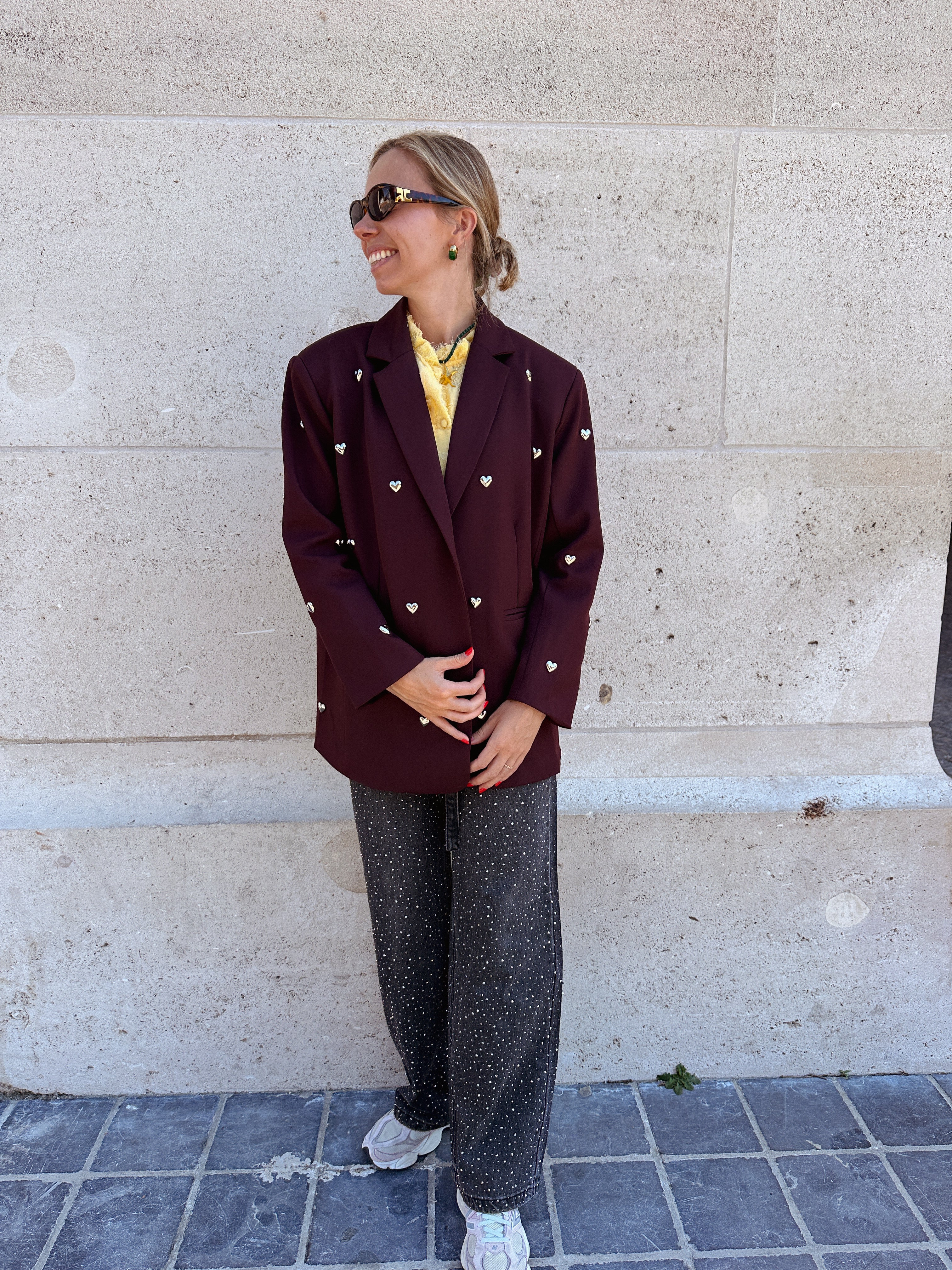 Romy blazer Bordeaux