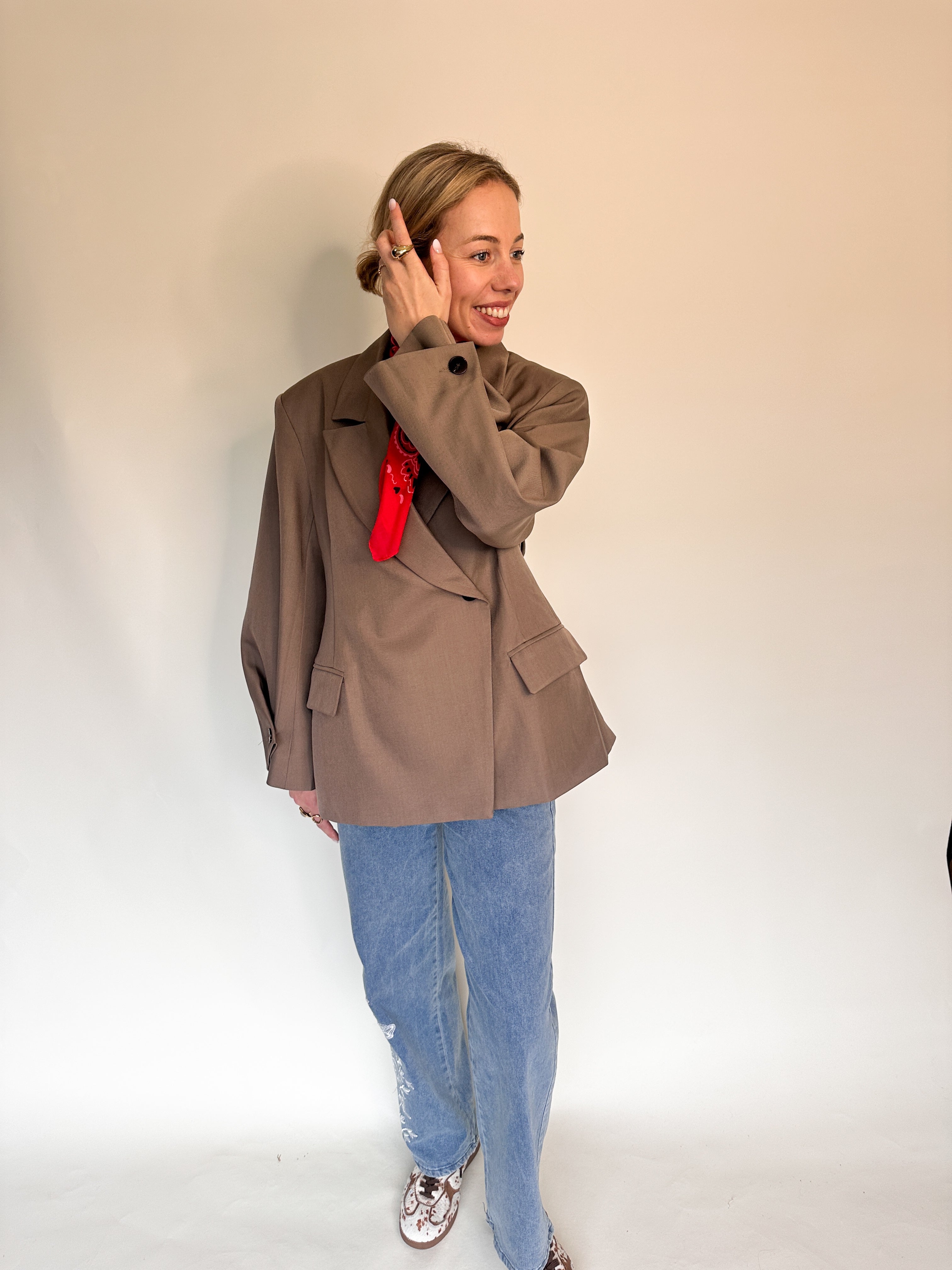 Aurelia Brown blazer