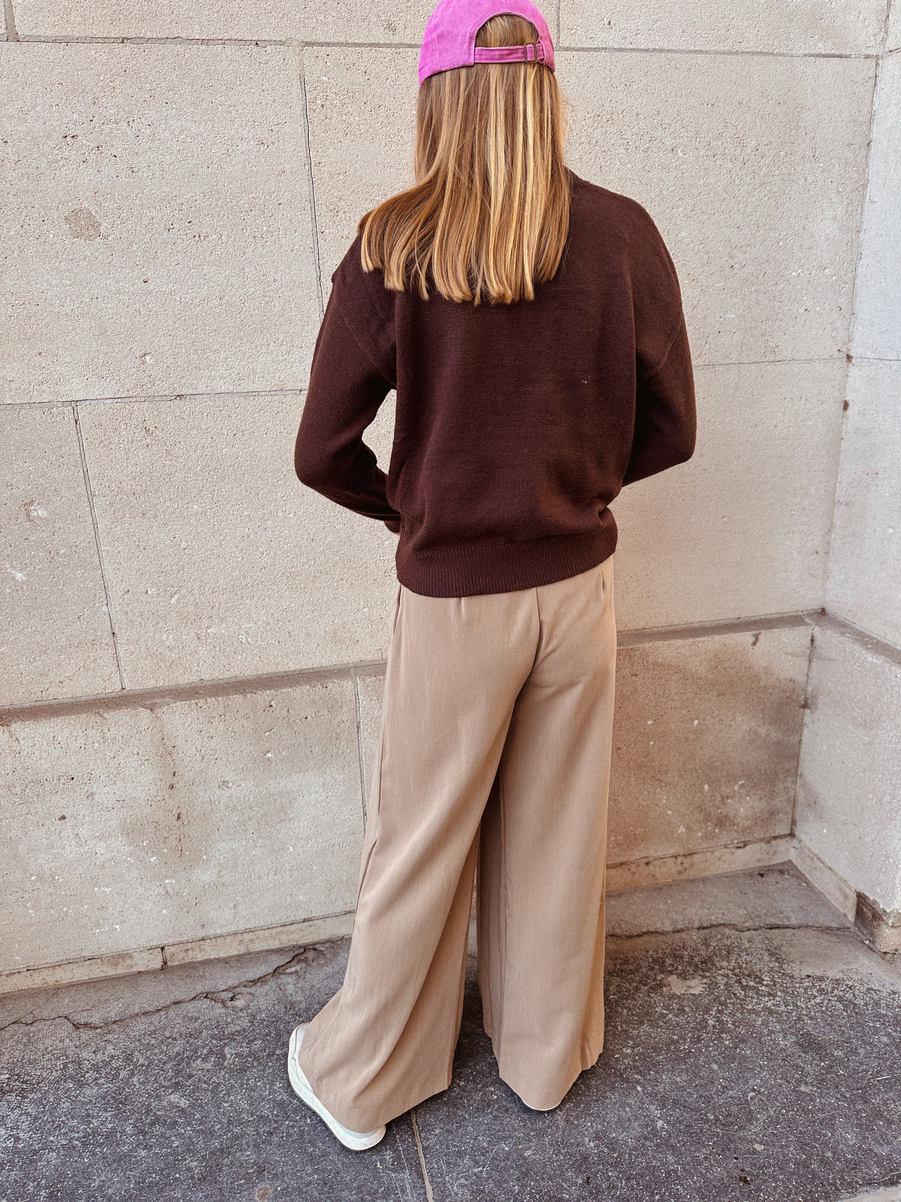 Mila broek beige