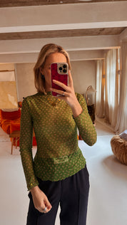 Patty blouse groen