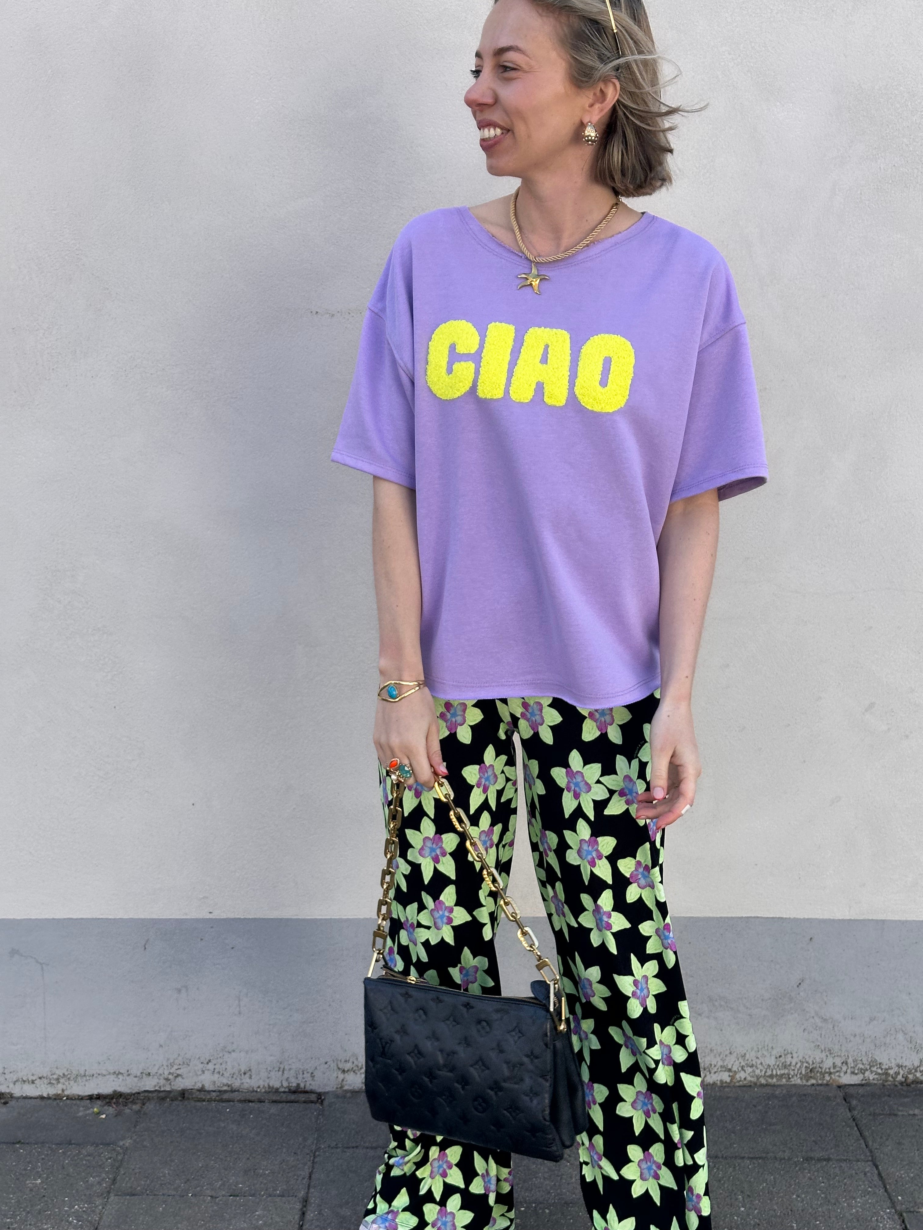 Ciao Bella sweater paars