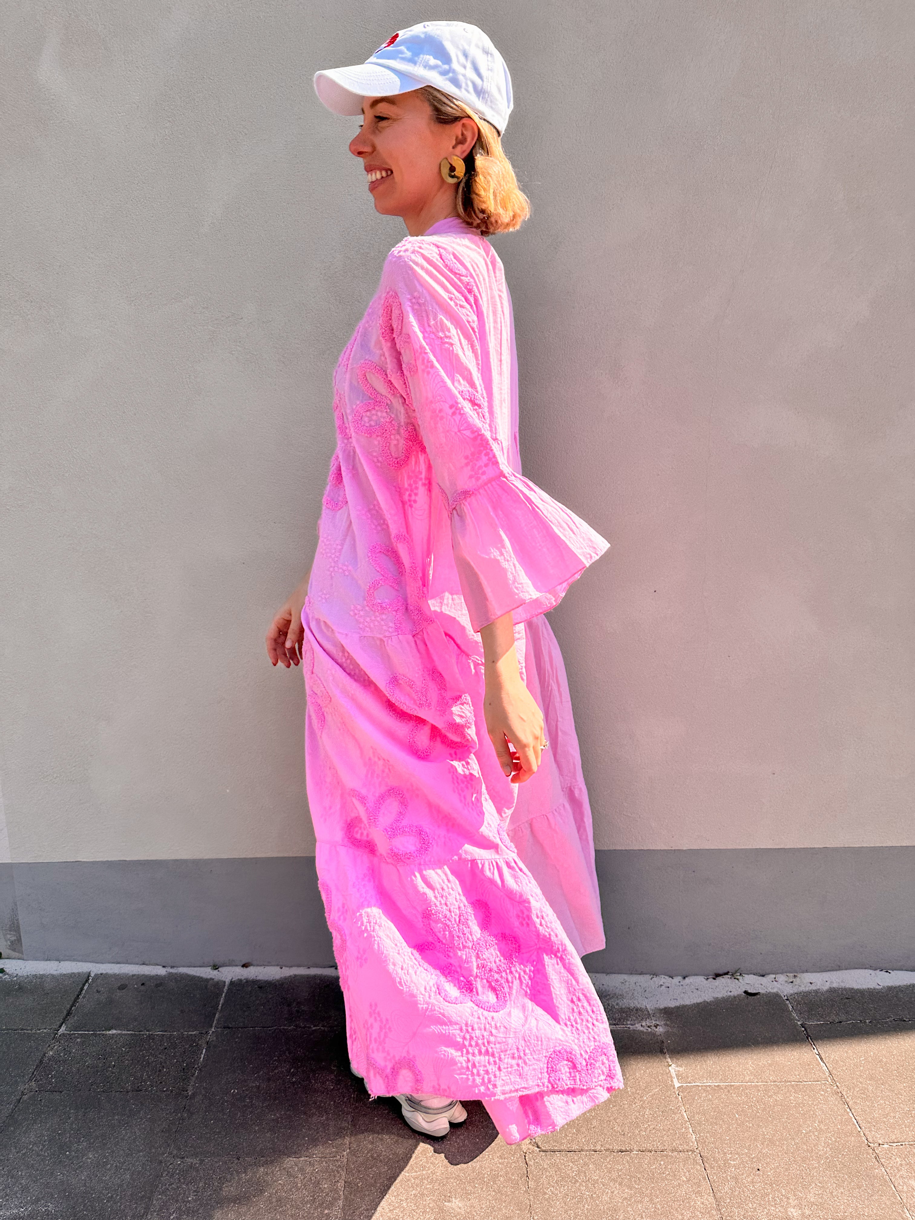 Loana jurk roze