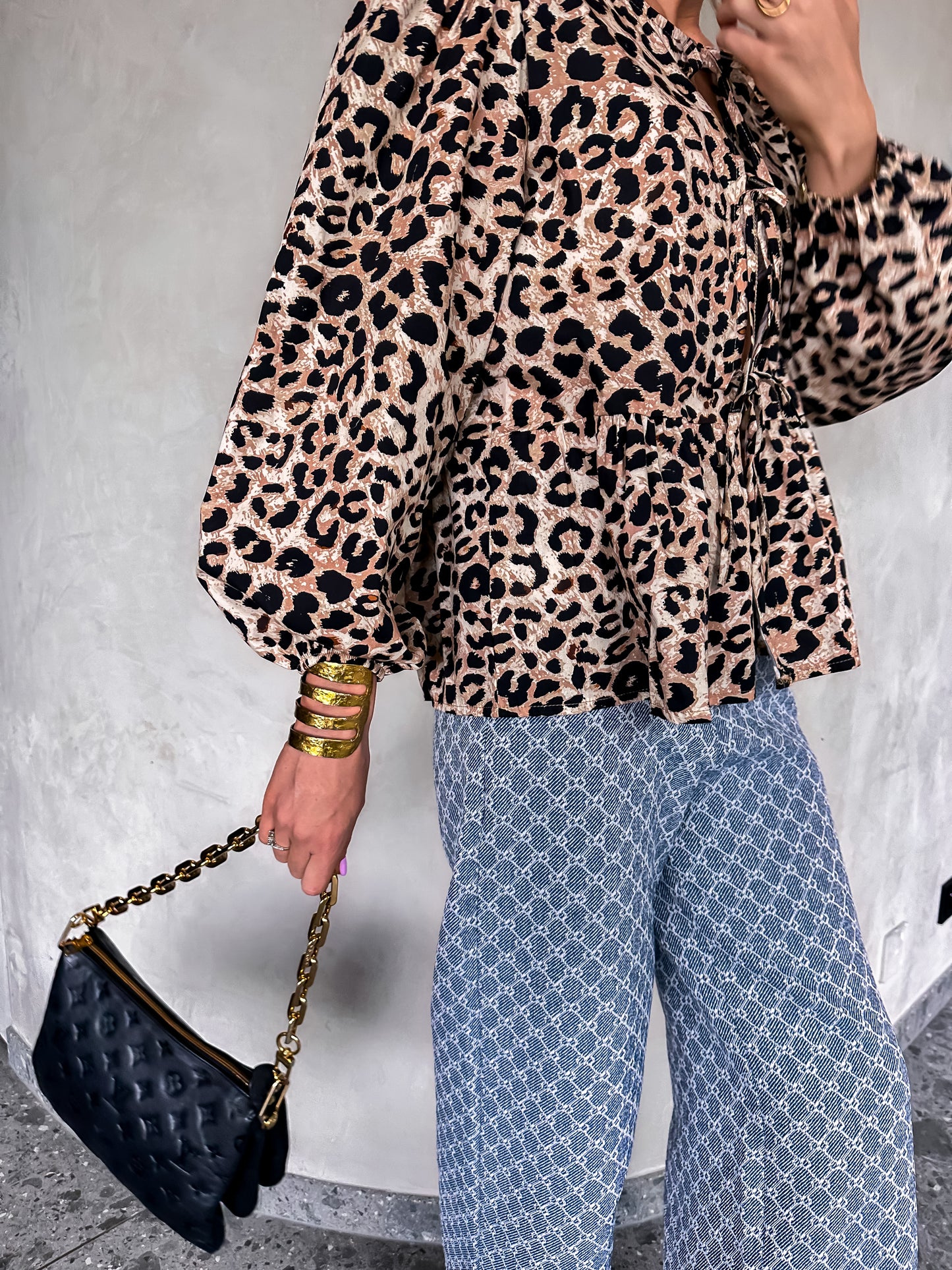 Lauren blouse Leopard