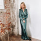 Laurine jurk metallic