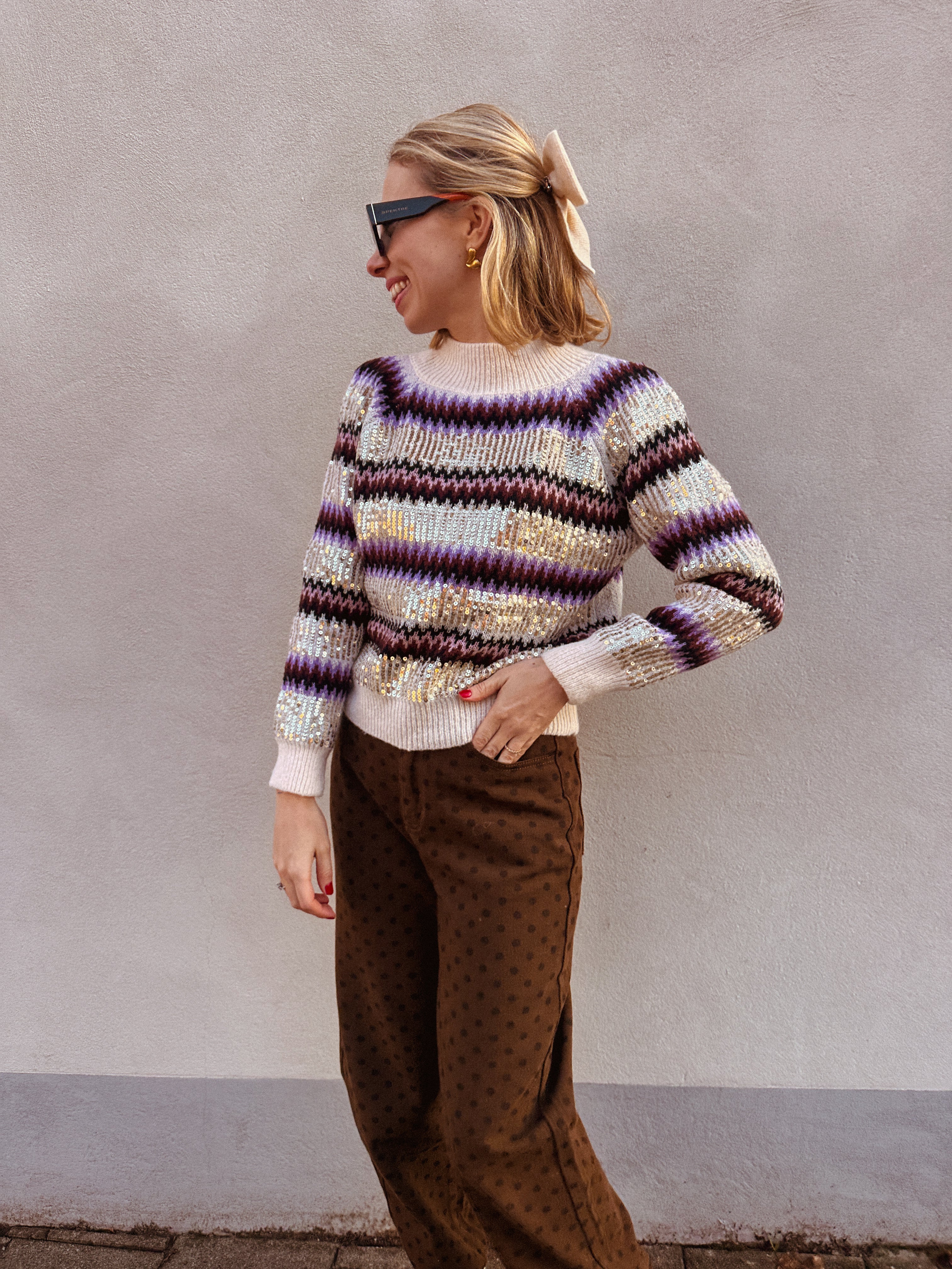 Liena trui pailletten