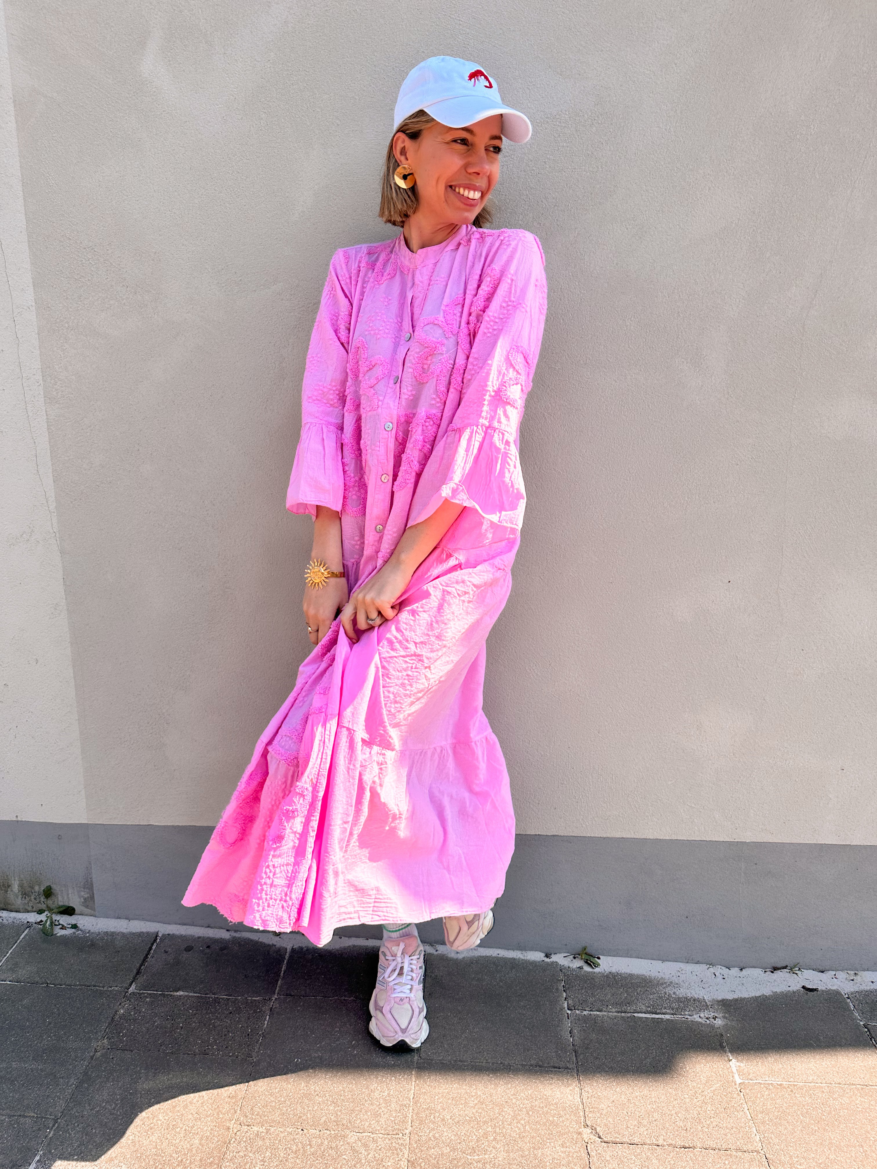 Loana jurk roze