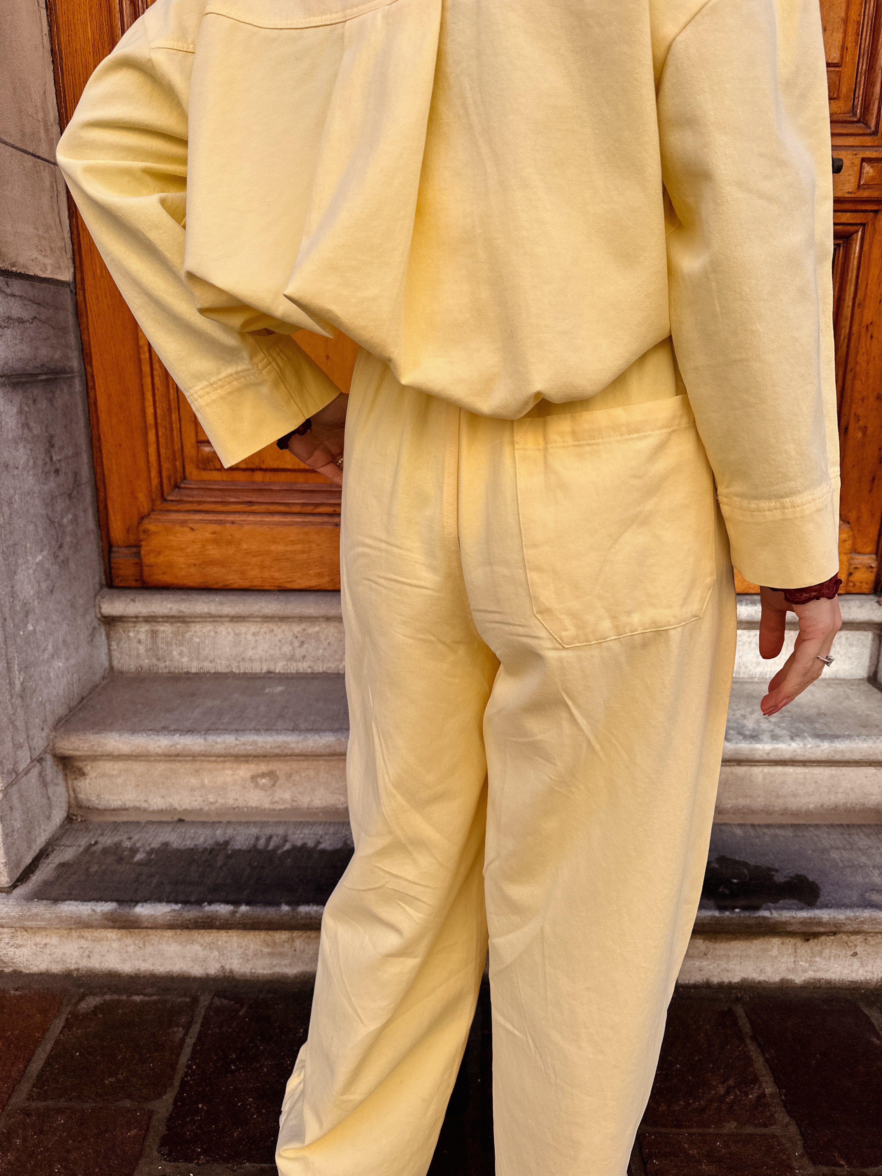 Léa broek butteryellow