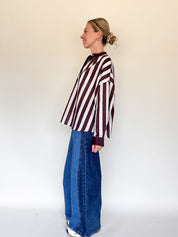 Kiara stripe blouse