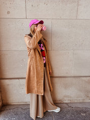 Laure jas suède beige