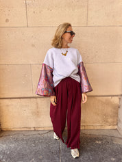 Amélie trui statement mouw
