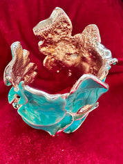 Fran armband appelblauw