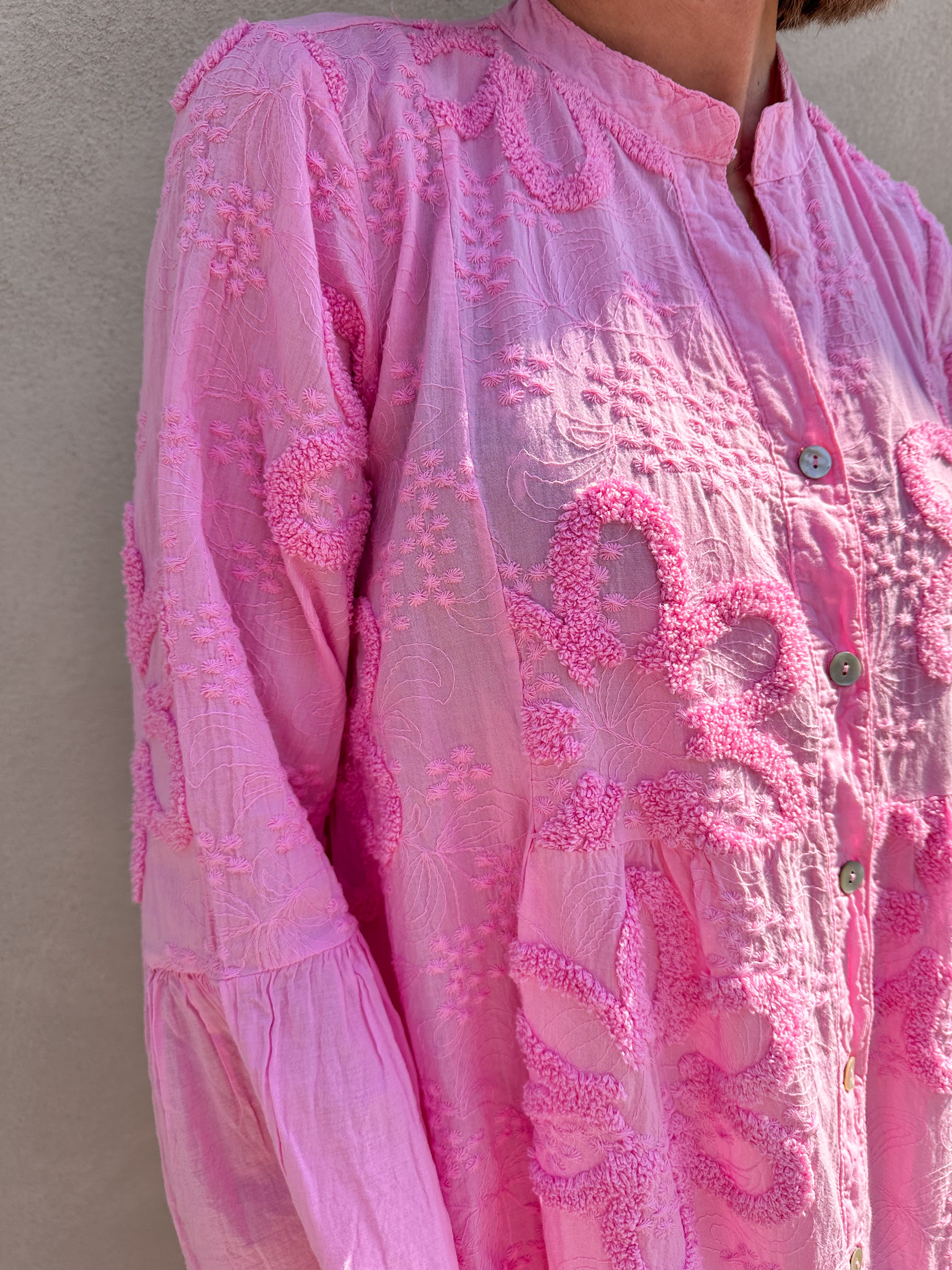 Loana jurk roze