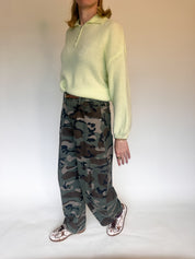 Anke broek legerprint