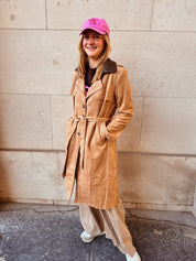 Laure jas suède beige