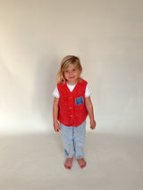 Sienna bodywarmer koraal kids