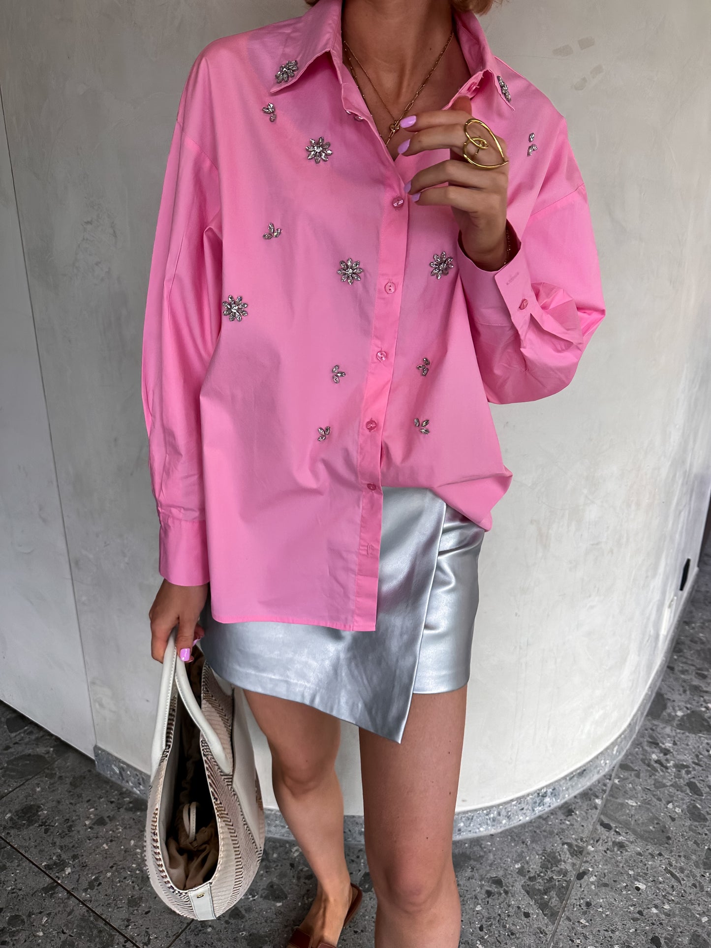 Sophie blouse roze