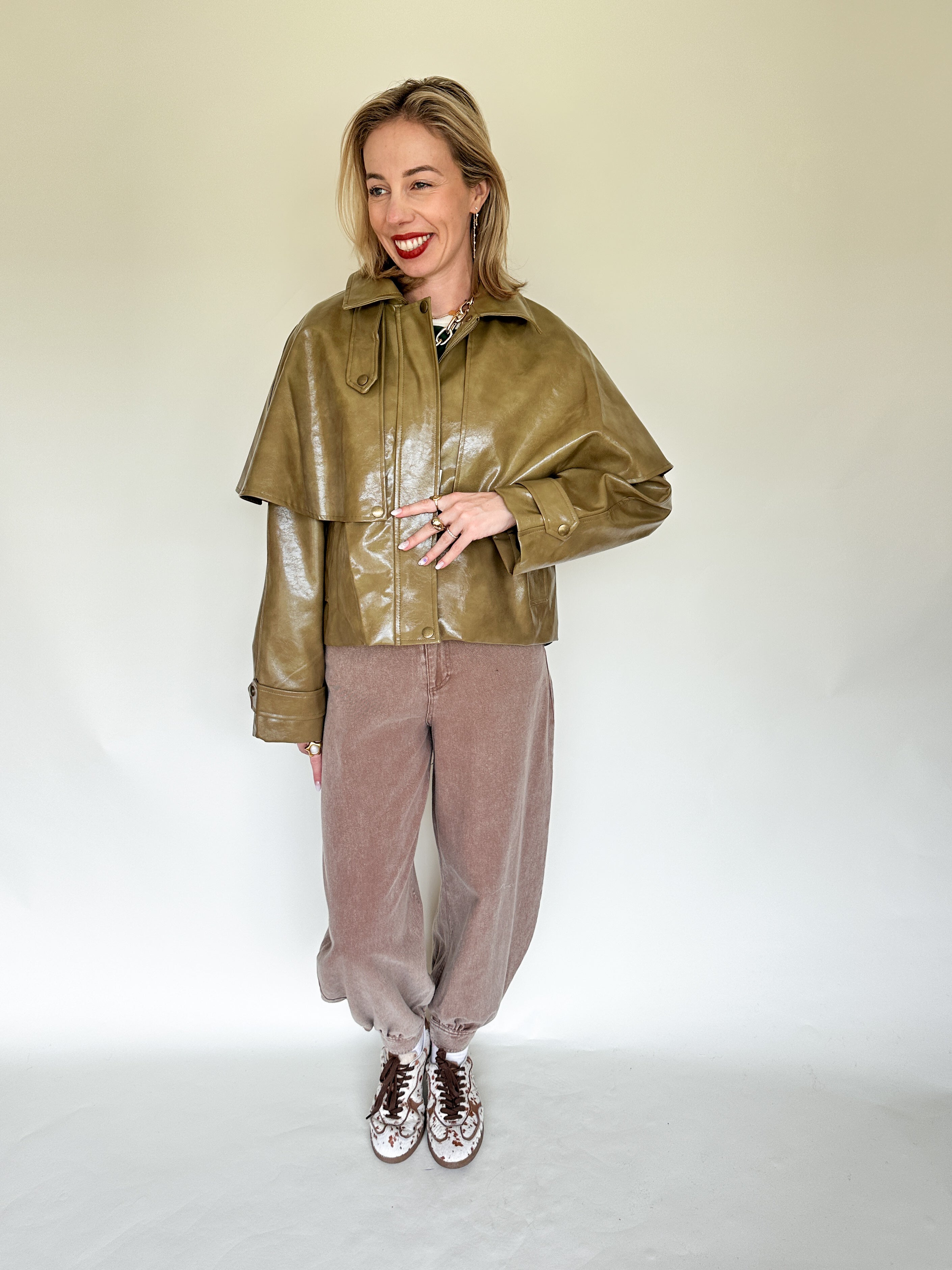 Anaïs green jacket