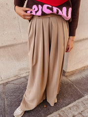 Mila broek beige