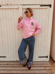 Colourful Rebel sweater roze