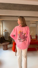 Lilou blouse roze