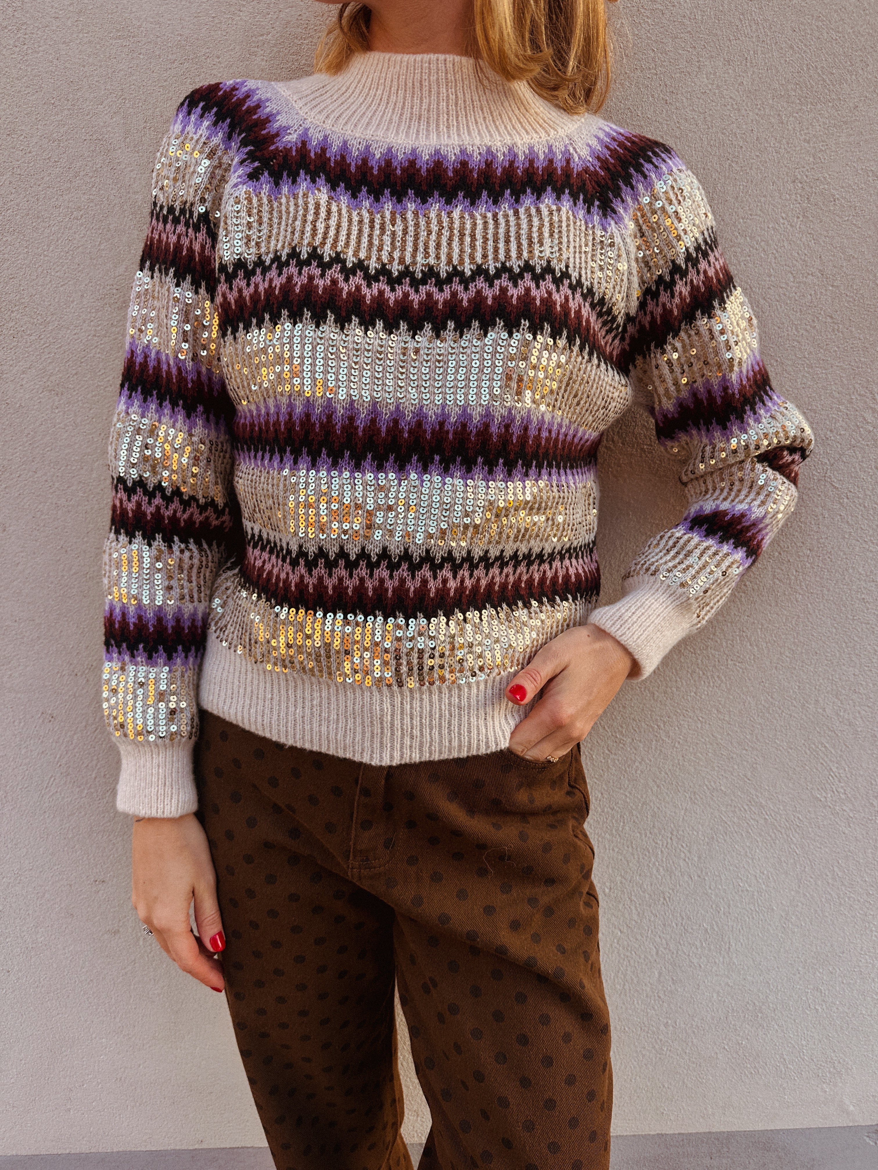 Liena trui pailletten