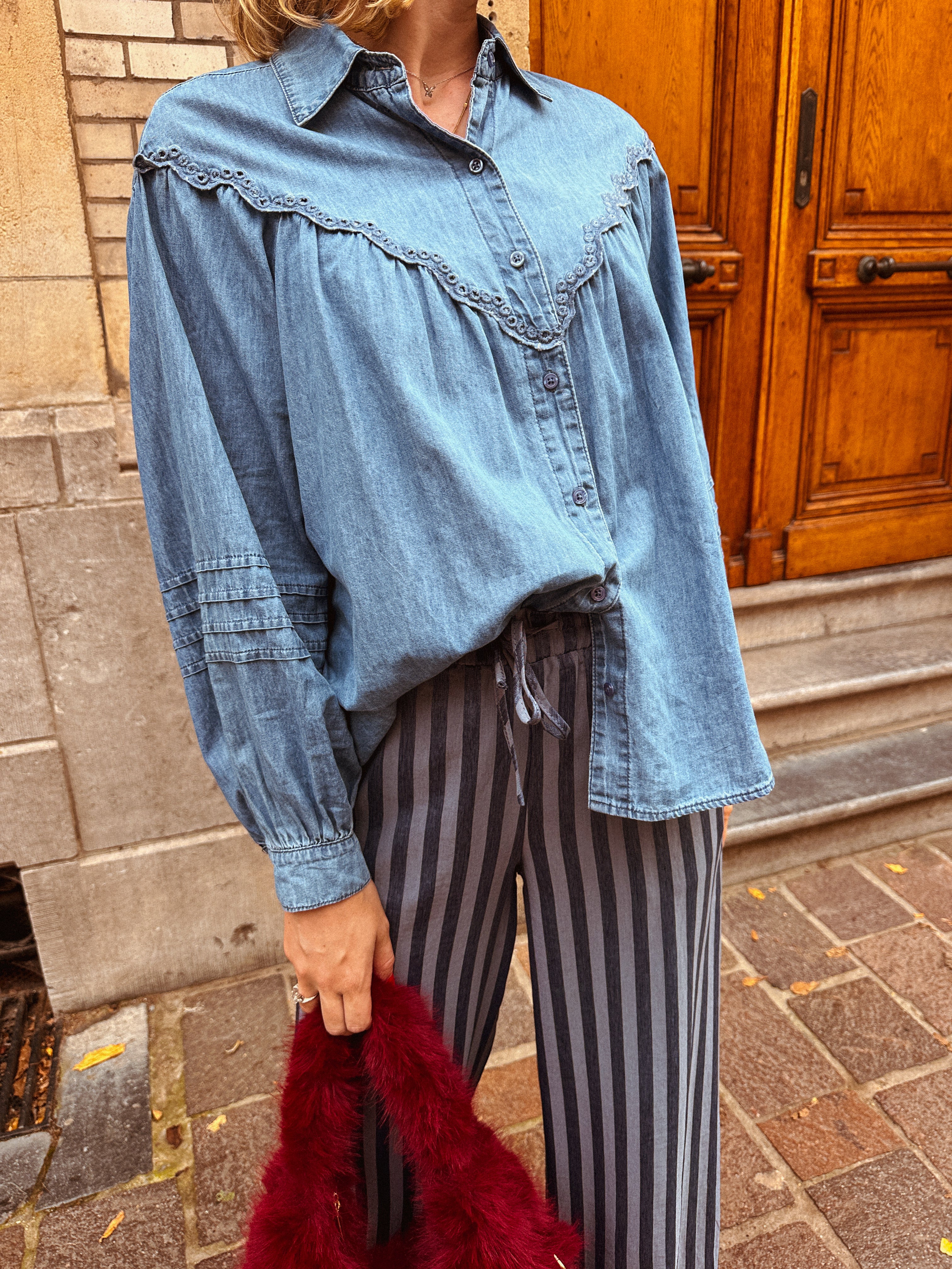 Leonie Jeans blouse